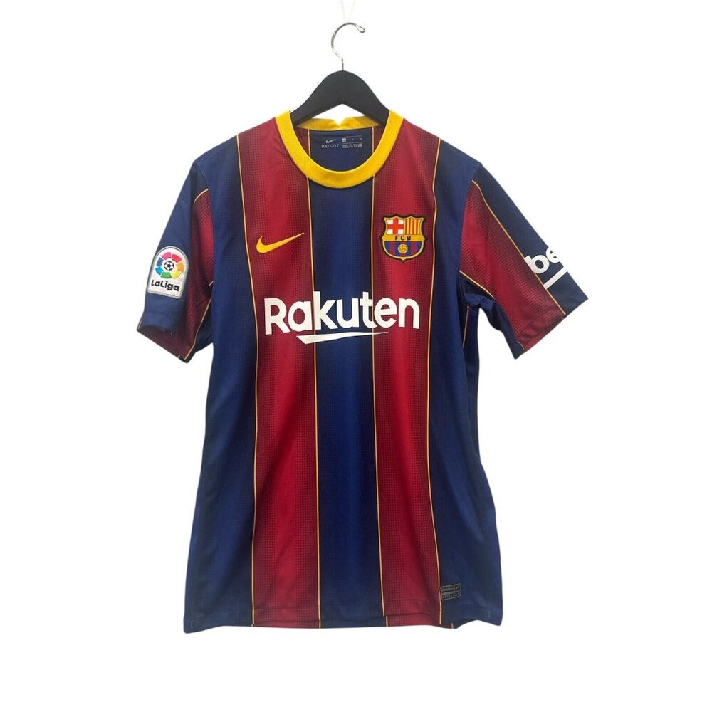 Nike F.C. Barcelona 2020/21 Stadium Home Men's Jersey Size Medium